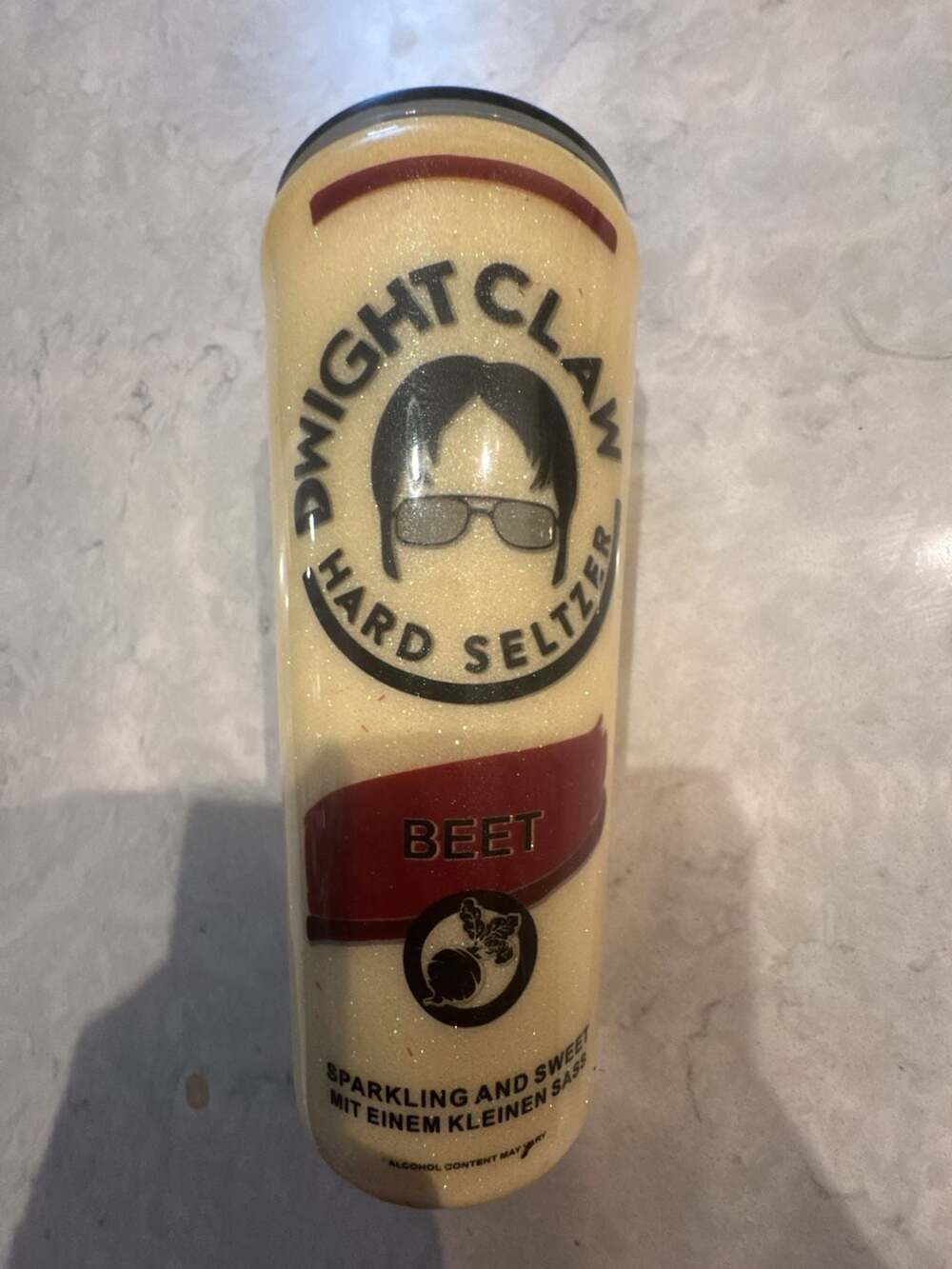 Dwight Claw Hard Seltzer Tumbler - Beet Flavor